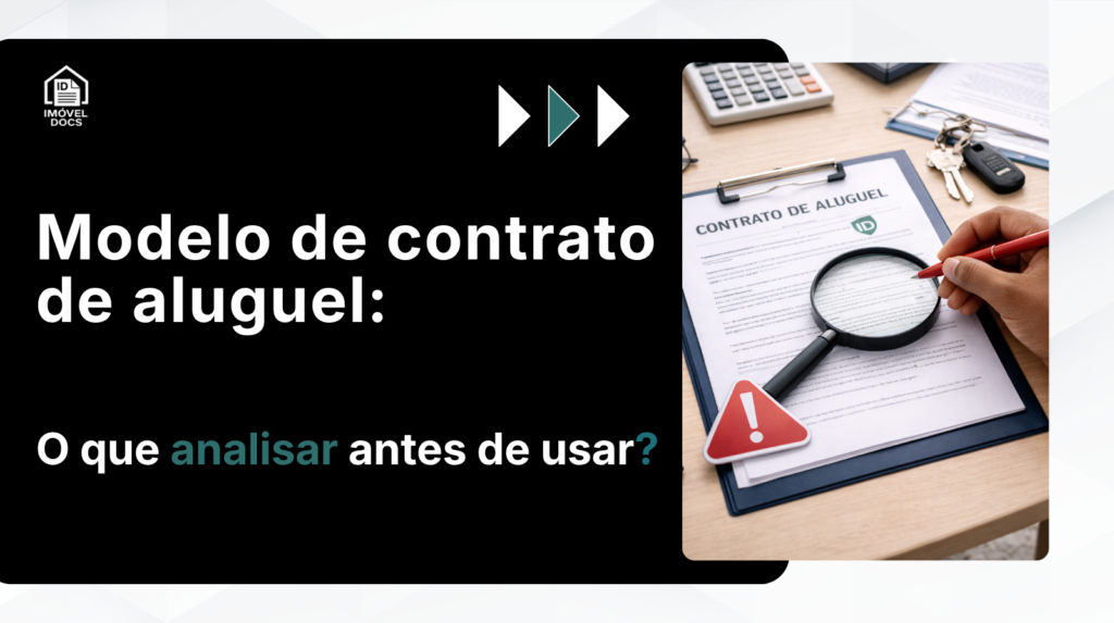 Modelo de contrato de aluguel